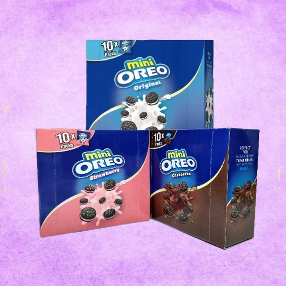 

Mini Oreo - Chocolate / Strawberry Box - isi 10 pcs 20.4 gram