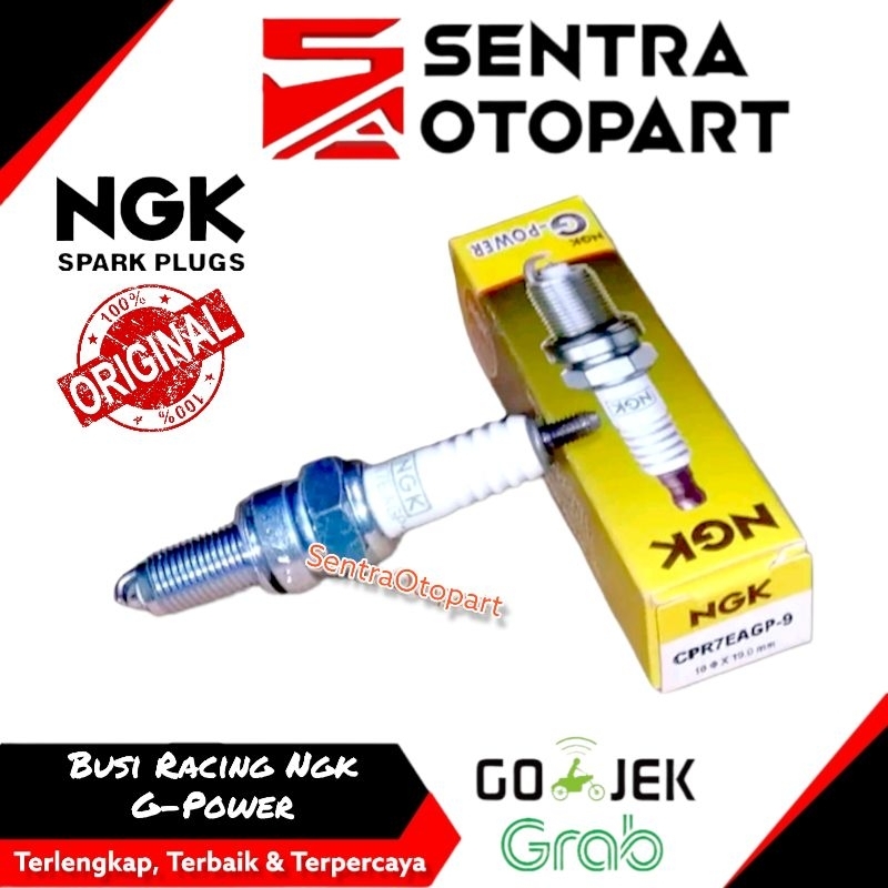 Busi racing ngk cpr7eagp-9 g-power ngk jupiter mx karisma supra x 125 revo absolute