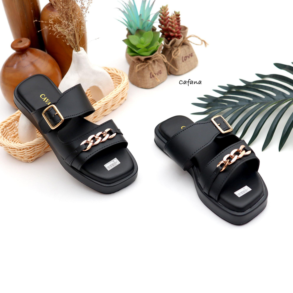 Sandal Wanita Slop Thania SDL139