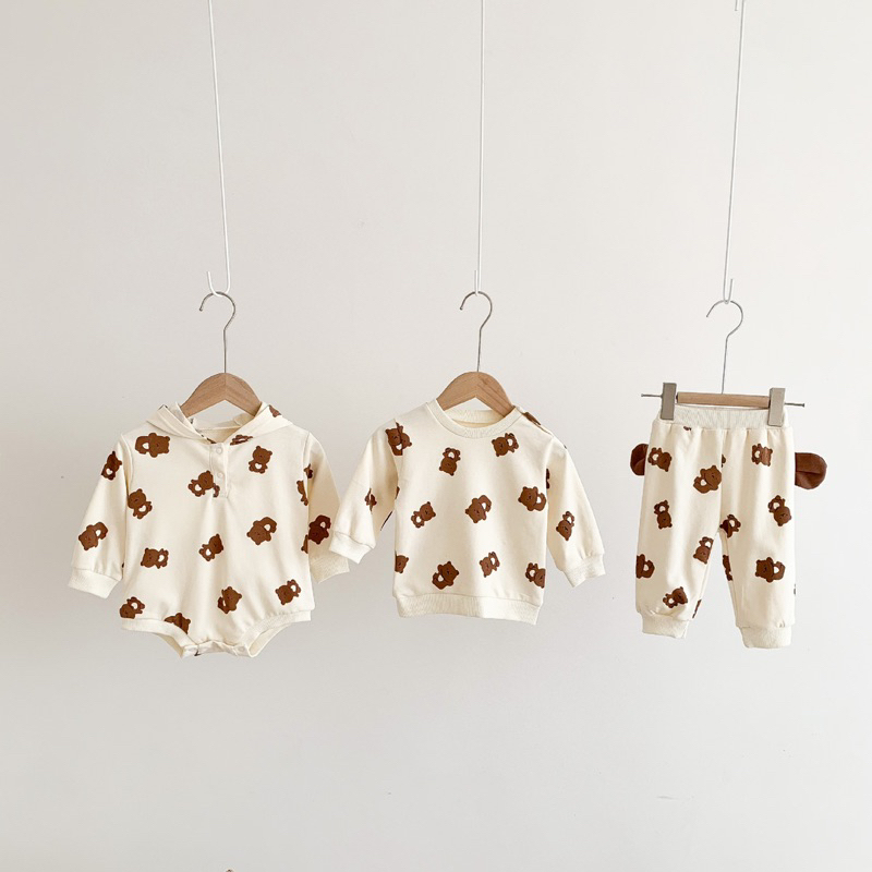 Delly romper/ sweatshirt set