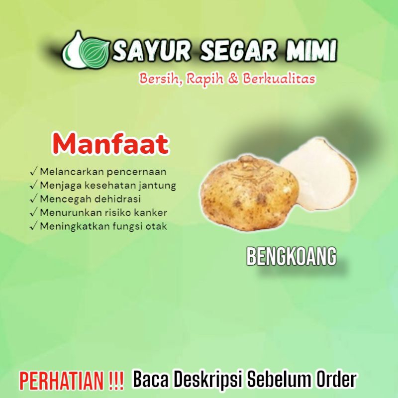

Bengkoang - Sᴀʏᴜʀ Sᴇɢᴀʀ ♏ɪᴍɪ