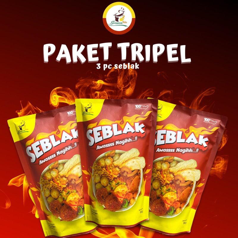 

Paket Tripel Seblak Pawon Telu