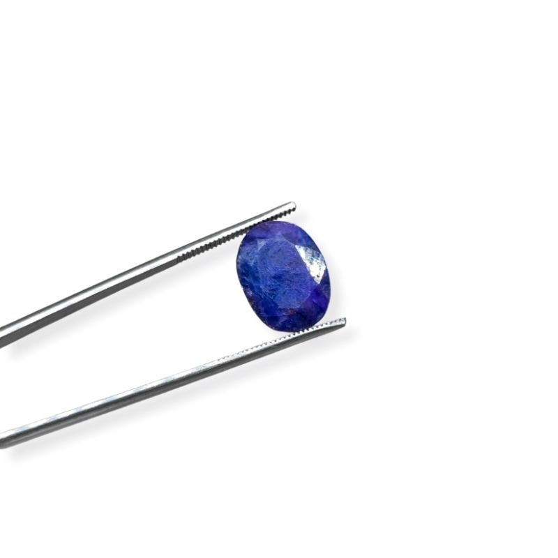 11.35 Ct. Natural Deep Blue Sapphire Africa Gemstone