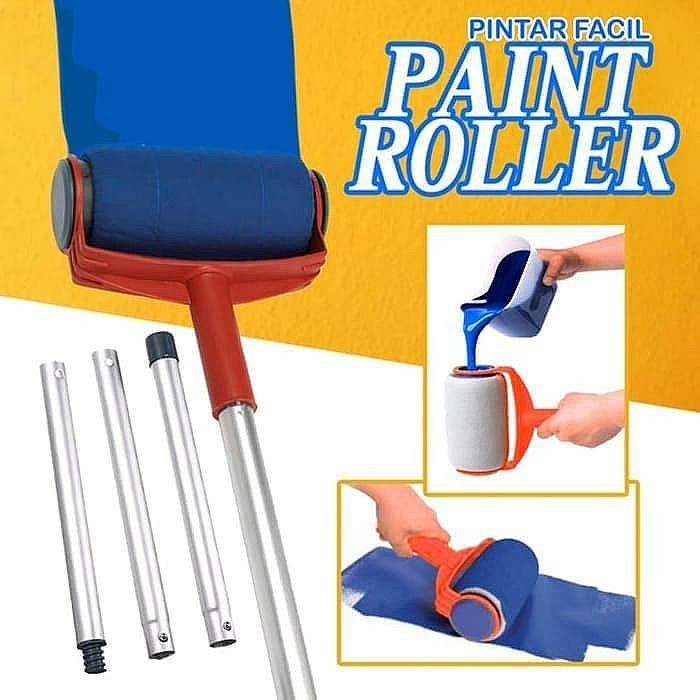 Jual Paint Roller Set Model Roller Dan Kebutuhan Kuas Roll Cat Tembok Dinding Rumah Shopee