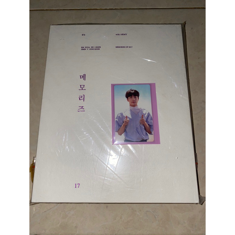 Memories 2017 Photocard Jin