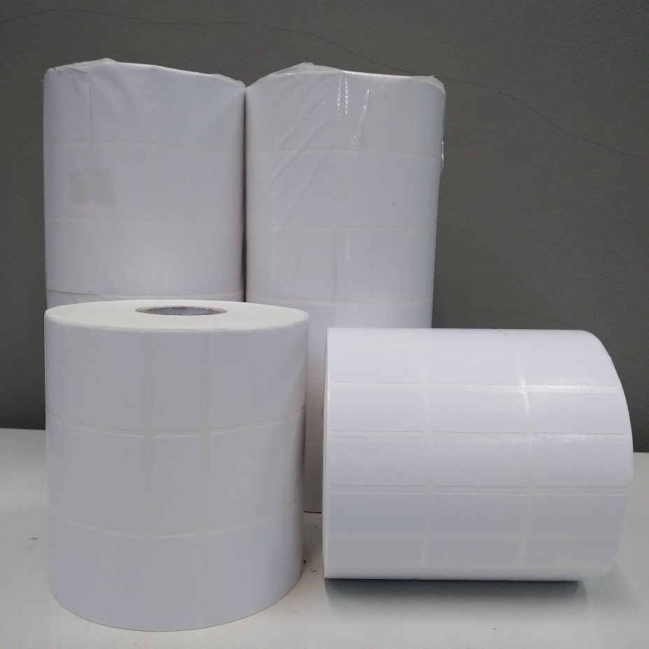 

label barcode 33 x 15 mm 3 line core 1 inch stiker label semicoat