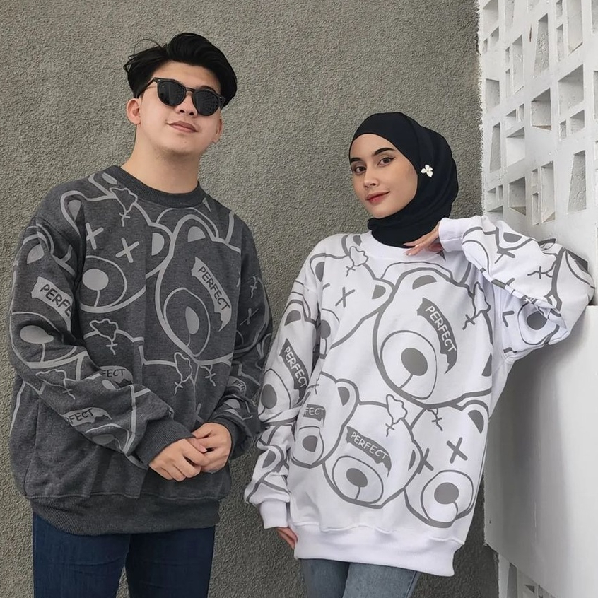 Public - Panda Sweater XXL - Sweater Unisex Kekinian