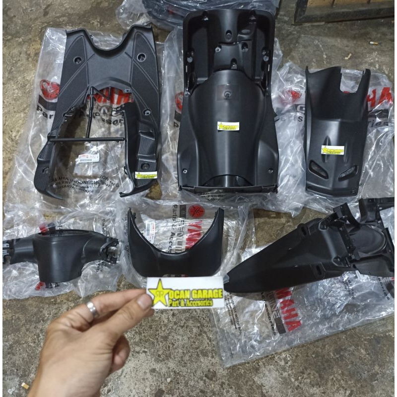 BODY KASAR MIO SMILE FULSET ORIGINAL DEK KASAR SET MIO SMILE ORIGINAL YAMAHA