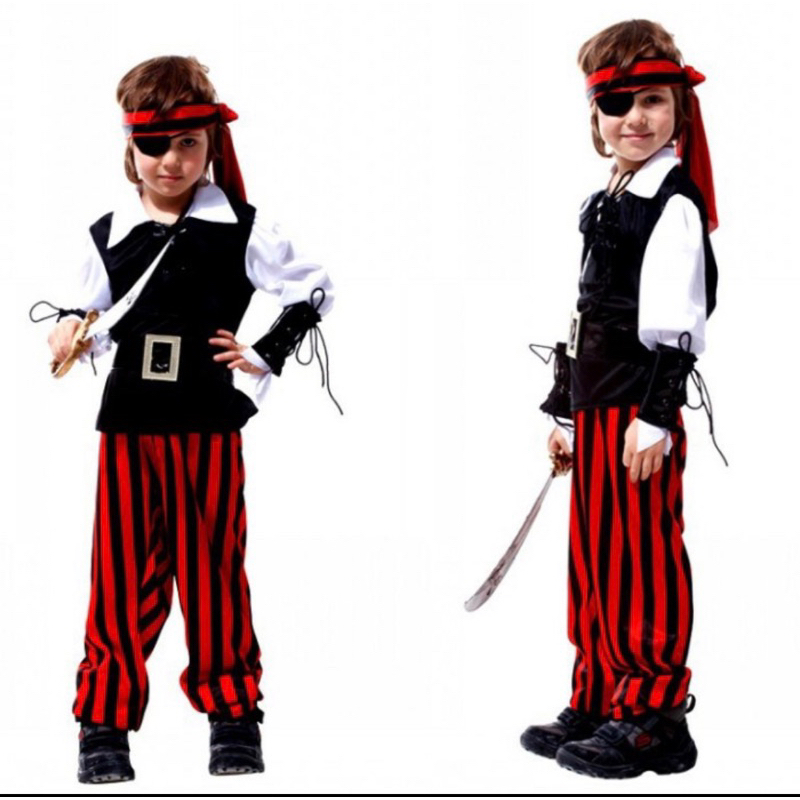kostum anak bajak laut | pirate costume toddler cosplay halloween