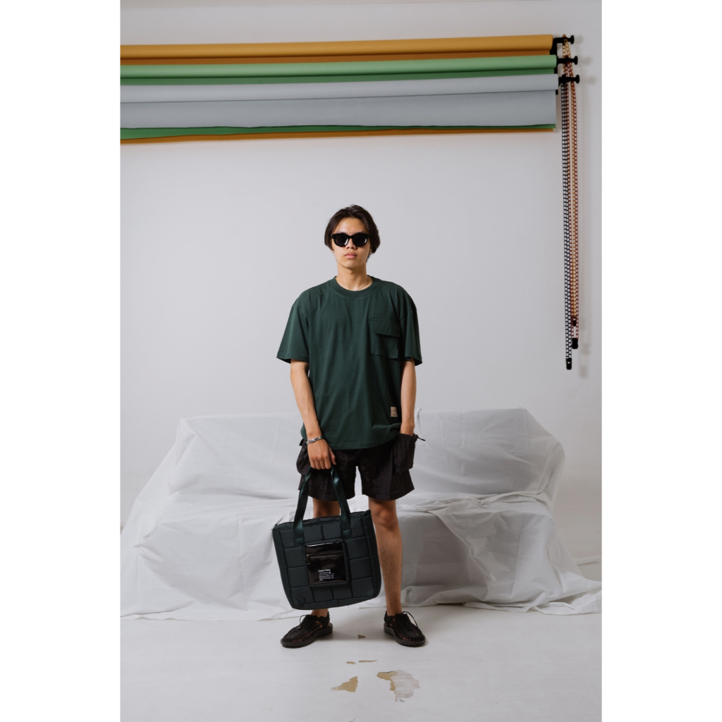 JAVAJONES Oversized Tee Cotton Loyal Green Bottle | Kaos Pria Wanita