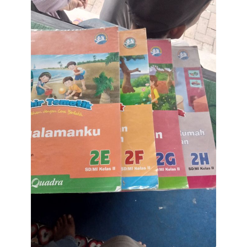 buku tematik kelas 2 2 e 2f 2G 2H