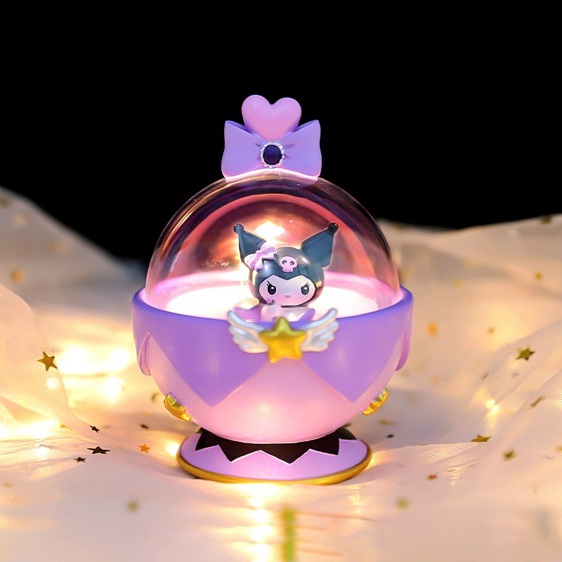 Lampu sanrio bulat LB043 dekorasi kuromi cinamoroll melody