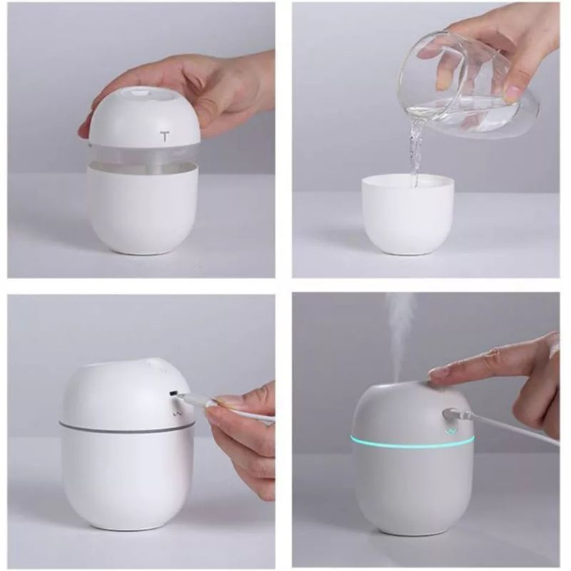 Air Humidifier Diffuser Aromatherapy Pelembab Udara Mesin Pengharum Pewangi Ruangan Ruangan Purifier