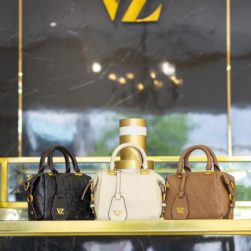 VZ Micro Bowling Bag 100% Genuine Leather Vivi Zubedi Sling Bag Mini Original NEW