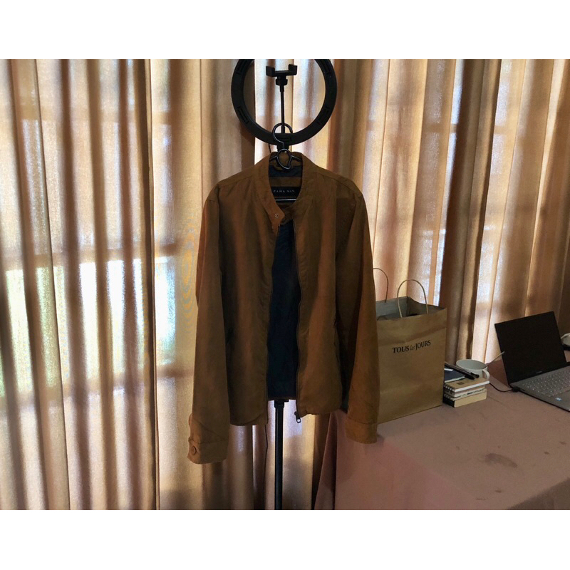 ZARA Man Suede Jacket