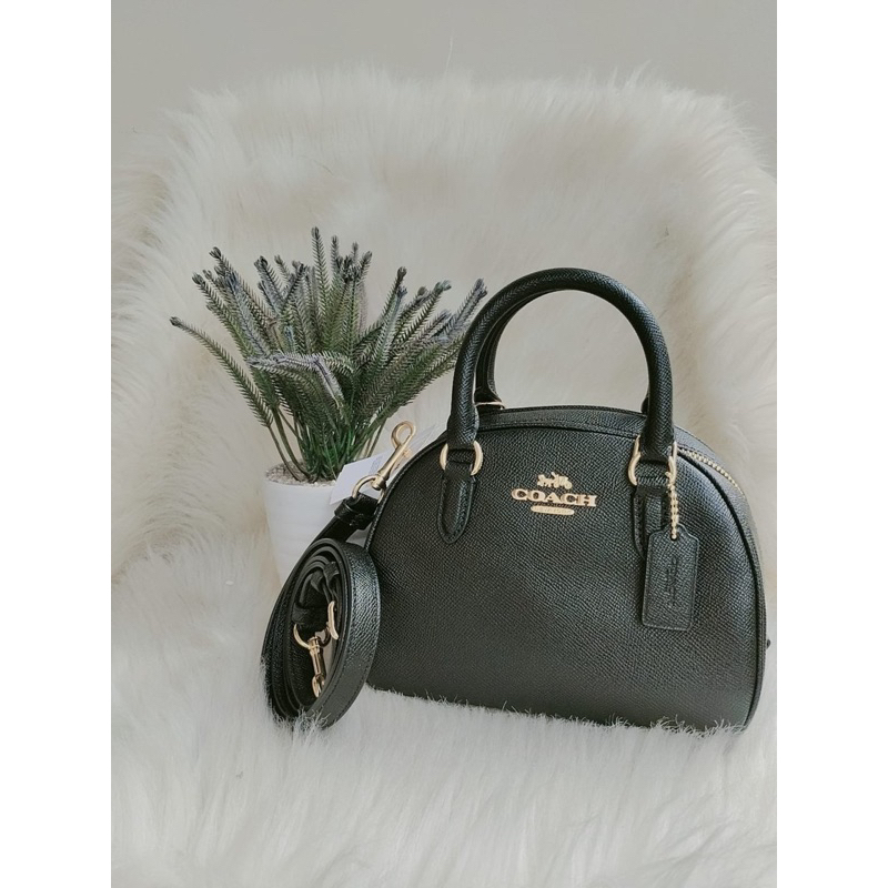 Tas Coach Original Sydney Satchel Leather Black