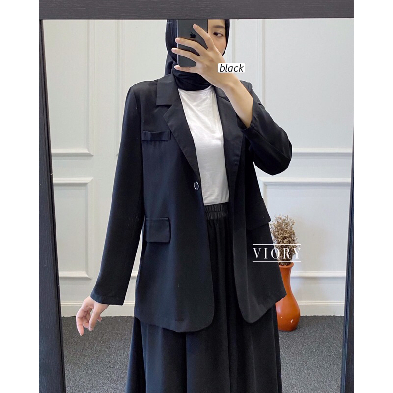 (DEFECT SALE) BLAZER ONE BUTTON / Blazer Wanita/ Blazer Kasual/ Blazer Formal