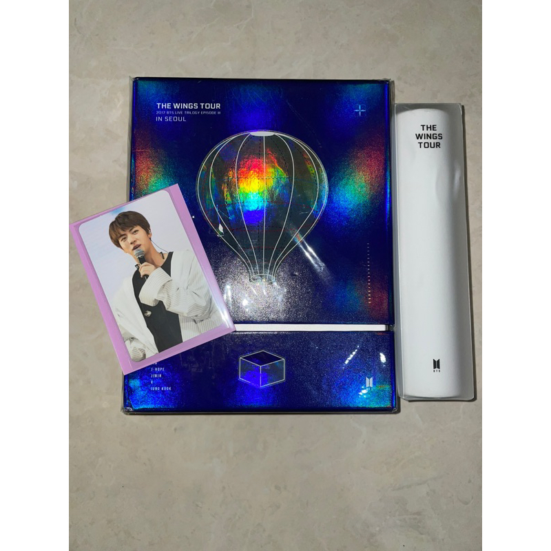 BTS WINGS TOUR DVD PHOTOCARD JIN FULLSET