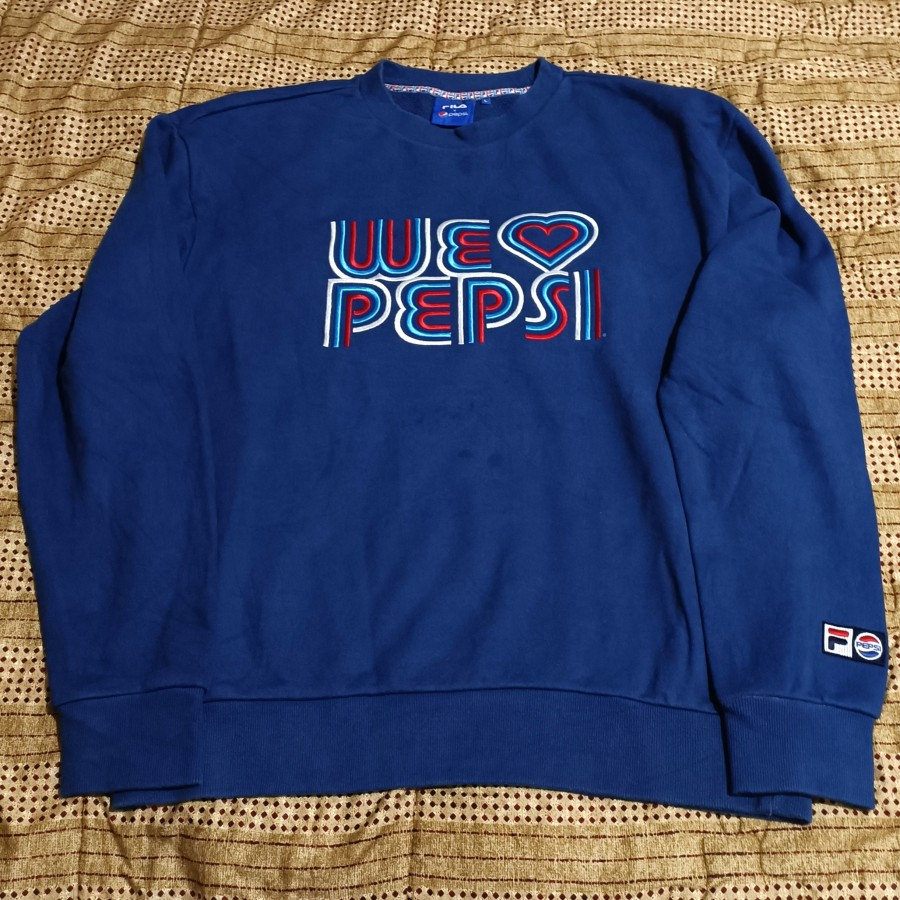 crewneck Fila x Pepsi original L