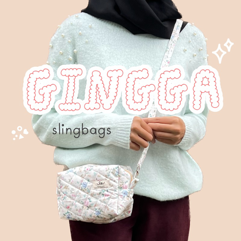 slingbag / tas selempang - GINGGA SLINGBAGS | la.ideas