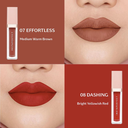 Wardah Instaperfect Everlast Intense Matte Liquid | Longlasting Lip Cream