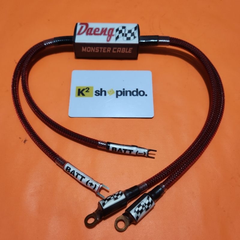 Monster Cable Daeng Nmax Aerox Pcx Adv Vario 125 150 160 Kabel Monster Daeng