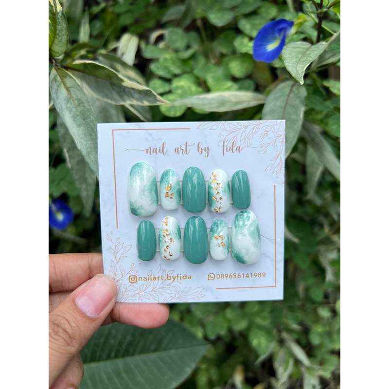 KUKU WEDDING / KUKU PALSU / NAIL ART / NAIL ART WEDDING