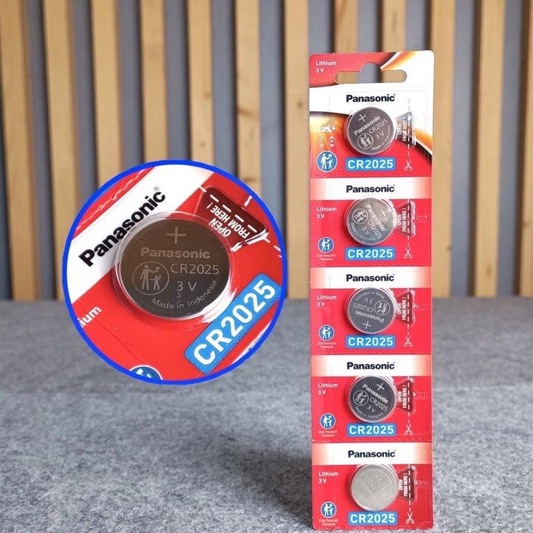 [Z186] Baterai Bulat Kancing Panasonic CR2032 /CR2025 / CR2016 Button Battery Batre Remot Remote