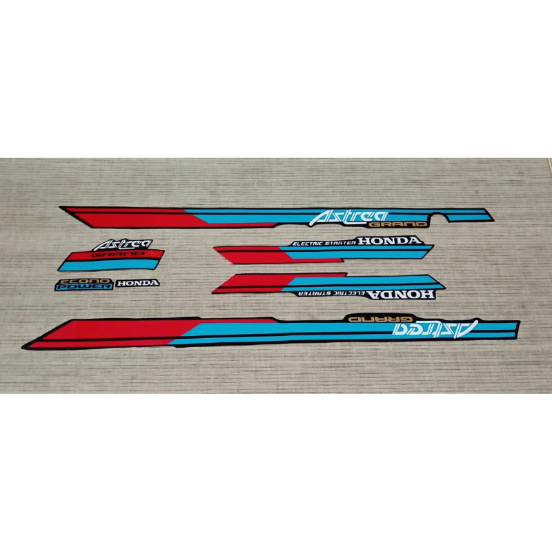 striping honda astrea grand bulus 93 sticker stiker astrea grand bulus