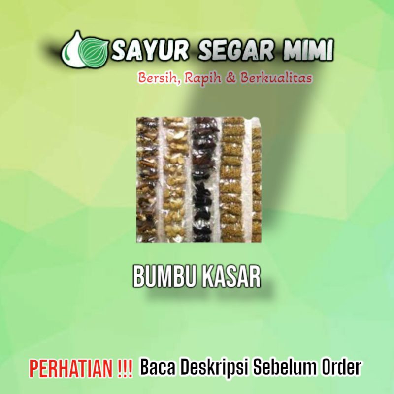 

Bumbu Rempah Perbungkus - Sᴀʏᴜʀ Sᴇɢᴀʀ ♏ɪᴍɪ