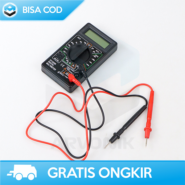 ALAT PENGUKUR LISTRIK DIGITAL AKURASI TINGGI MULTIMETER POCKET SIZE