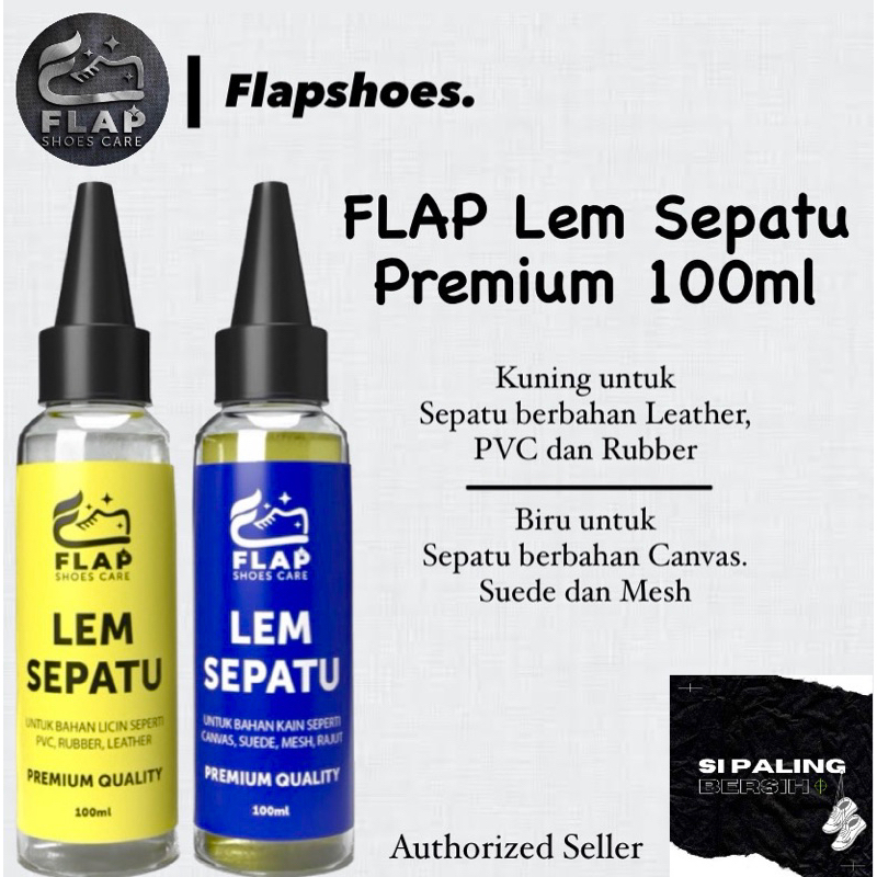 FLAP Lem Sepatu Premium Super Kuat dan Tahan Air 100ml