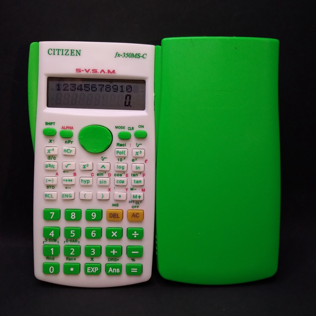 

CITIZEN FX-350MS-C SCIENTIFIC CALCULATOR S-V.S.A.M