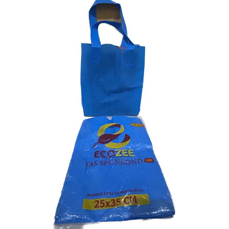 

GOODIE BAG/ HANDLE LIPAT SAMPING/ TAS SPUNBOND / TOTEBAG 25x35x8(HLS)