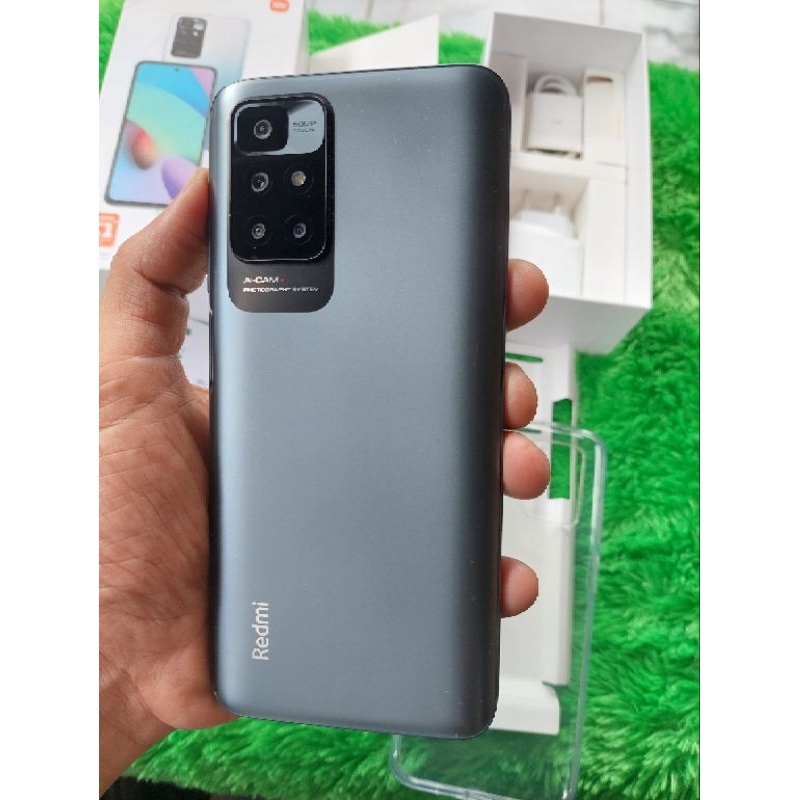 HANDPHONE HP SECOND BEKAS REDMI 10, 6/128 fullori 99% MULUS