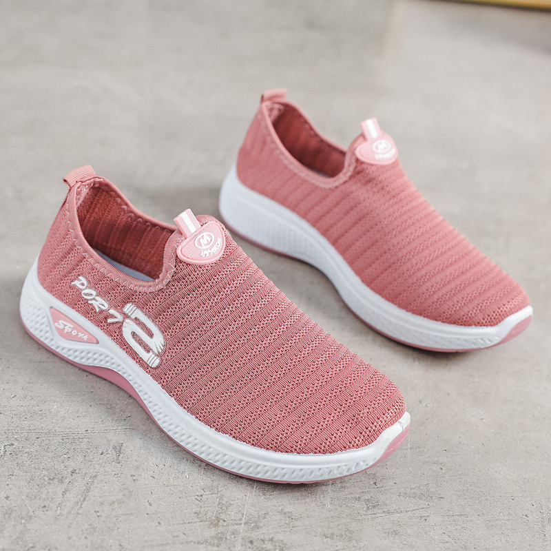 GISF Elise Sepatu Sneakers Import Fashion Wanita Korea 2023 Slip on- Real Pic