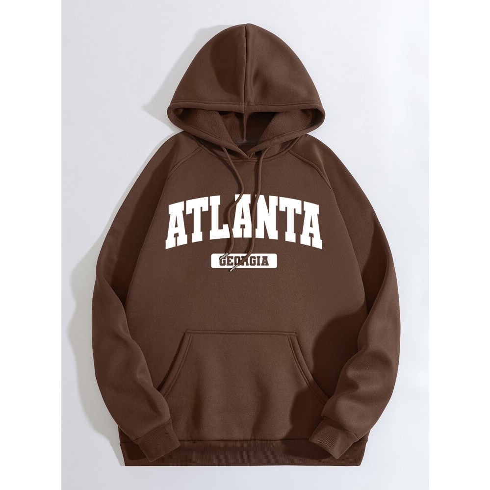 ATLANTA GEORGIA Jumper Hoodie  II Sweter Oblong Topi Sz M - XL ( Pria &amp; Wanita / Anak &amp; Dewasa )II  Sweater Hoodie Trendy