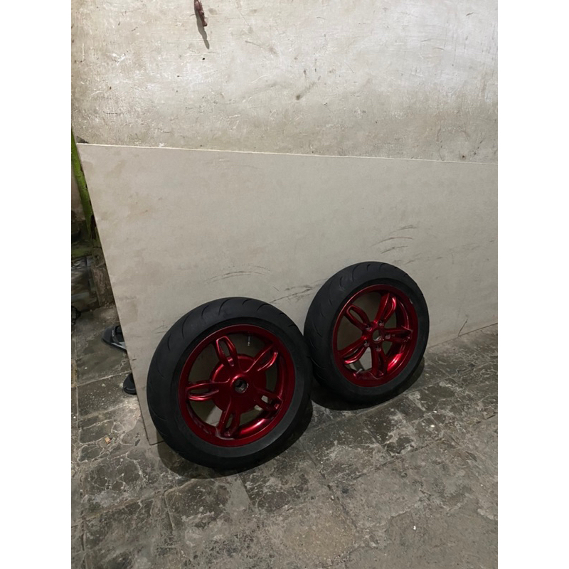 Jual Velg Velk Primavera Abs Original Vespa Matic Bisa Buat Sprint Primavera Ban Soft Maxxis