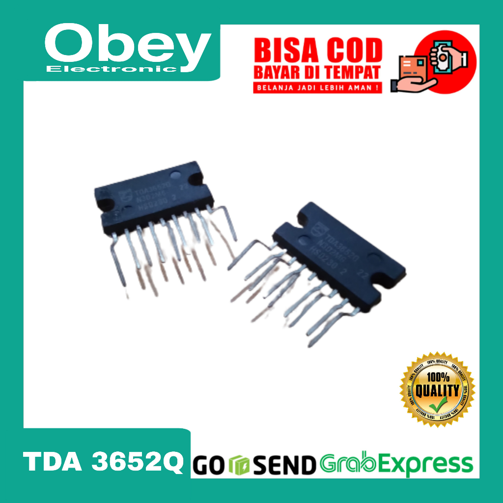 IC TDA3652Q/TDA 3652 Q Original