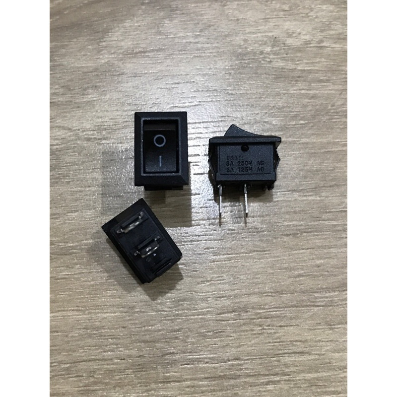 Switch Kalkulator 2Pin Merah dan Hitam / Swit Kalkulator Mini 2pin