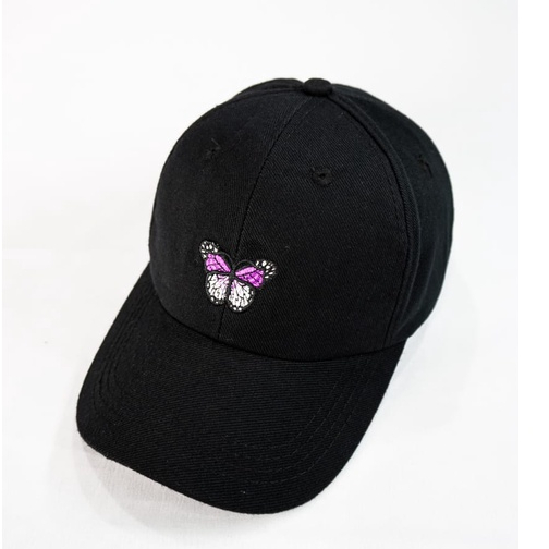 Topi Baseball MARIPOSA Bordir Gaya Korea Pria Wanita