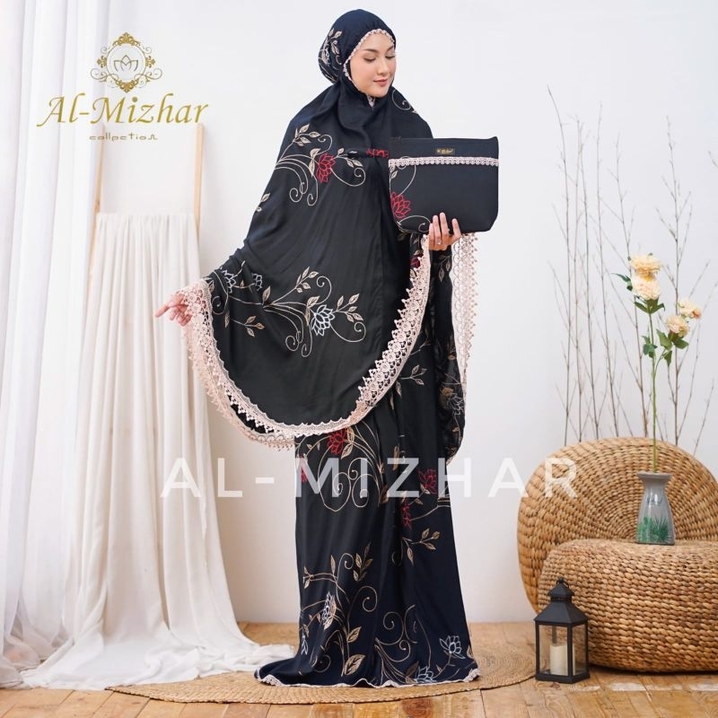 Mukena Dewasa Terbaru Bordir Mewah Platinum Rose || Mukenah Dewasa Jumbo