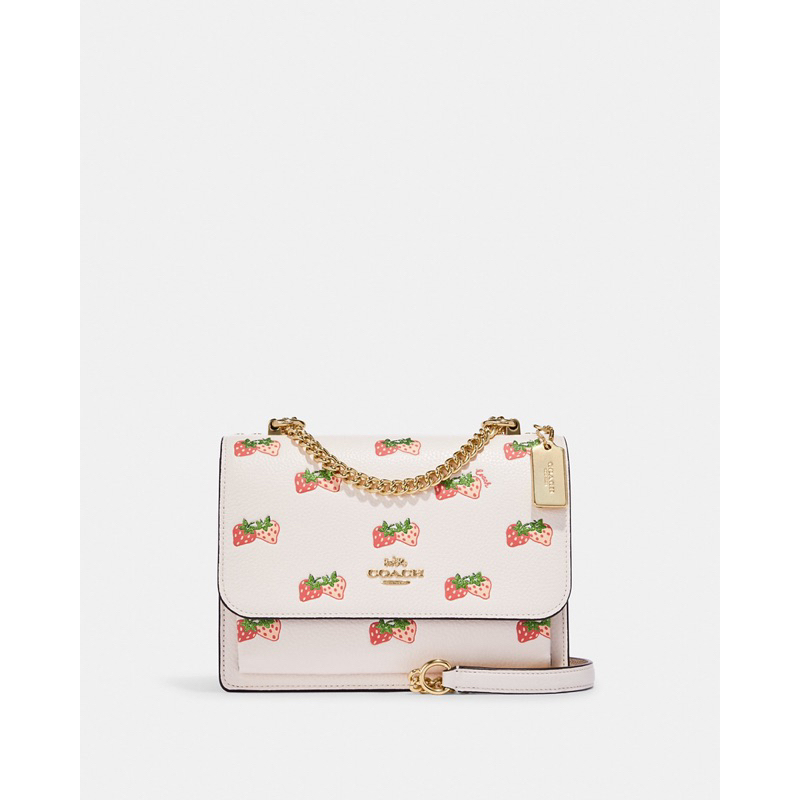 Coach Klare Crossbody With Strawberry Print (CB599)