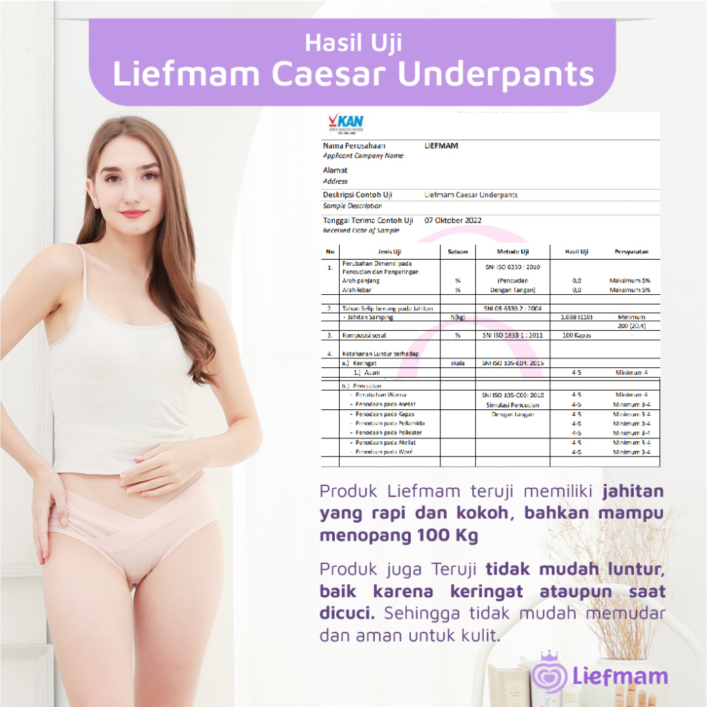 Liefmam Caesar Underpants - CD Khusus untuk melahirkan caesar