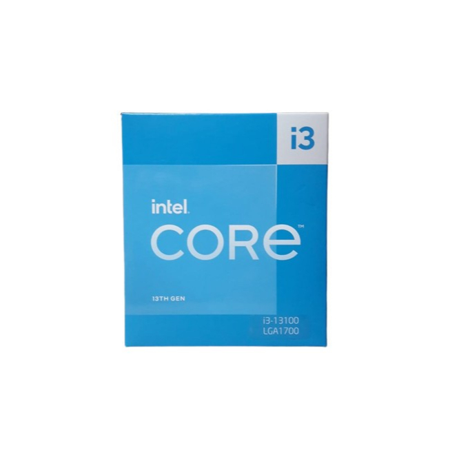 Intel Core I3 13100F Box Raptor Lake Socket LGA 1700 Processor 13100 F