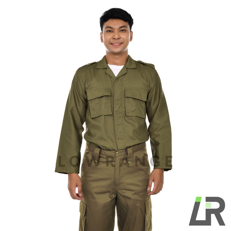Setelan Seragam PDL Satpol PP Lengan Panjang Baju dan Celana