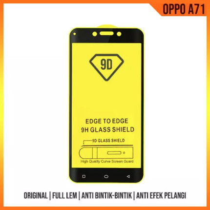 OPPO R7 R9 R15 R15X R17 R17 PRO A1K A3S A5S A7 A7N A7X A7X PRO A8 A9 A9X A11 A11X A11K A12 A12E A12S A15 A15S A16 A16E A16K A16S A17 A17K A31 A37 A37F A39 A57 A59 A71 A83 A91 Tempered Glass Full Lem 9D Full Cover Anti Gores Kaca - White_Cell