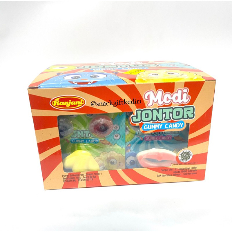 

Mody Jontor Gummy Candy Isi 24pcs
