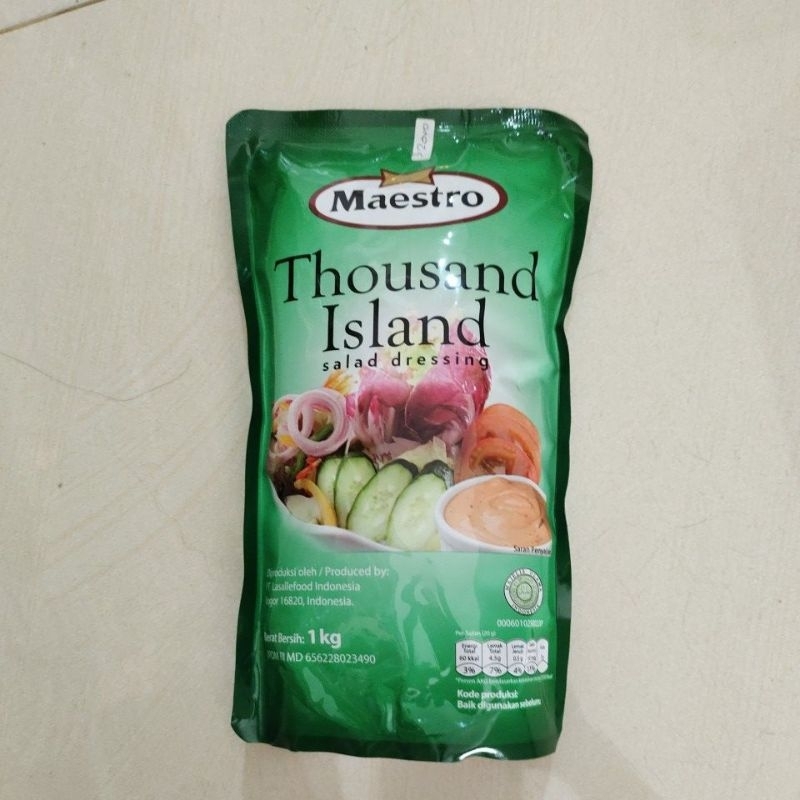

maestro thousand island salad dressing 1kg