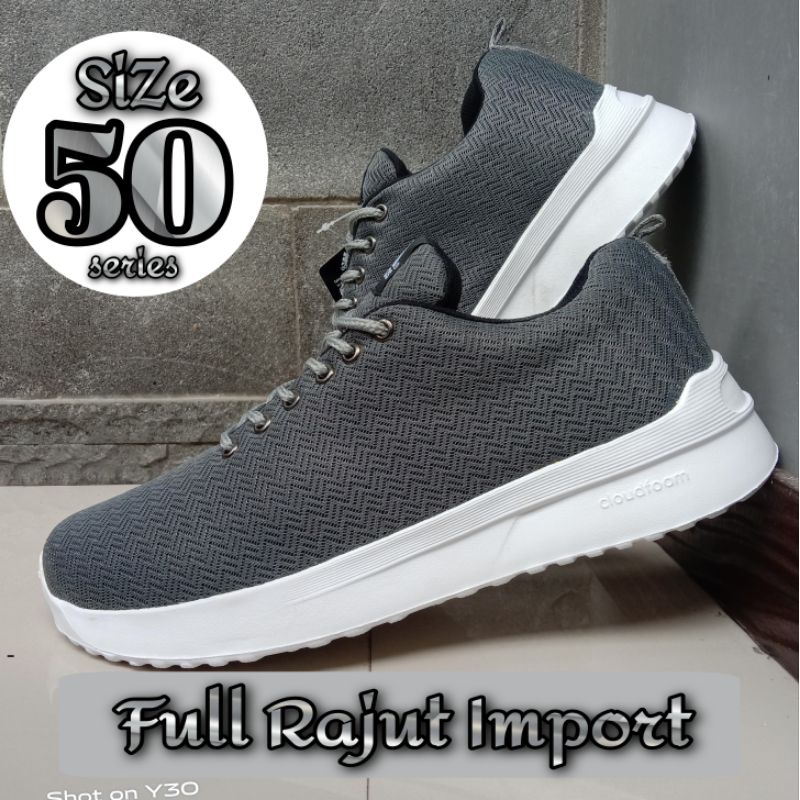 Sepatu Olahraga Besar Ukuran 50 49 48 47 46 Sepatu Lari Jumbo Pria Sepatu Rajut Besar Sepatu Olahrag